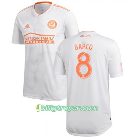 Billige Fotballdrakter Atlanta United Ezequiel Barco Bortedraktsett 2017/18 Kortermet